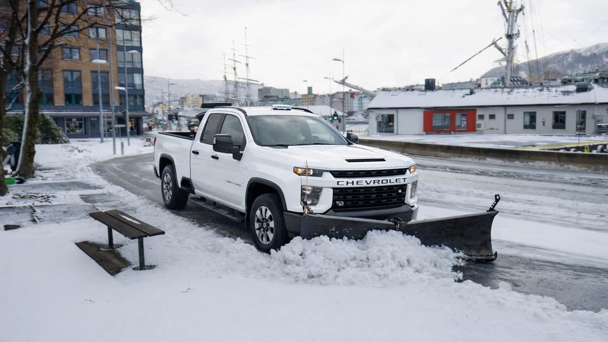 Snow & Ice Removal — Rem Dog Services on the job in Chester County, PA